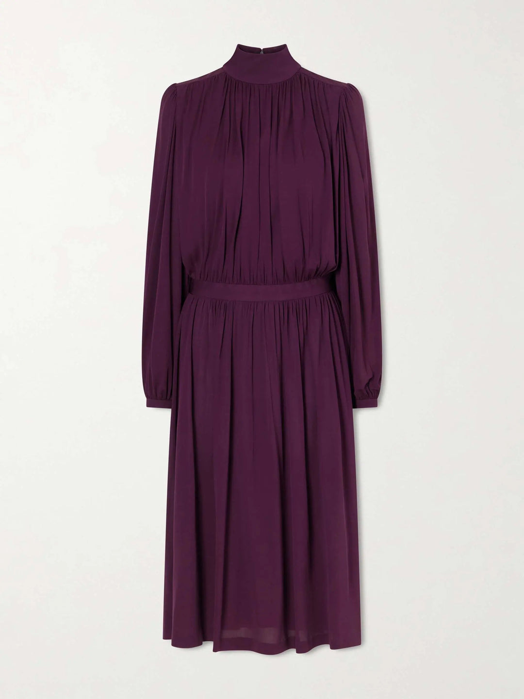 Long midi dress purple