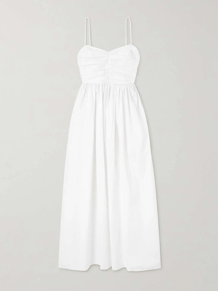 Organic cotton midi dress