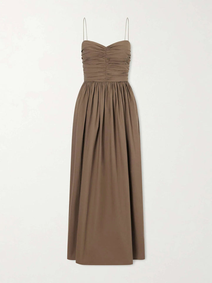 Organic cotton midi dress