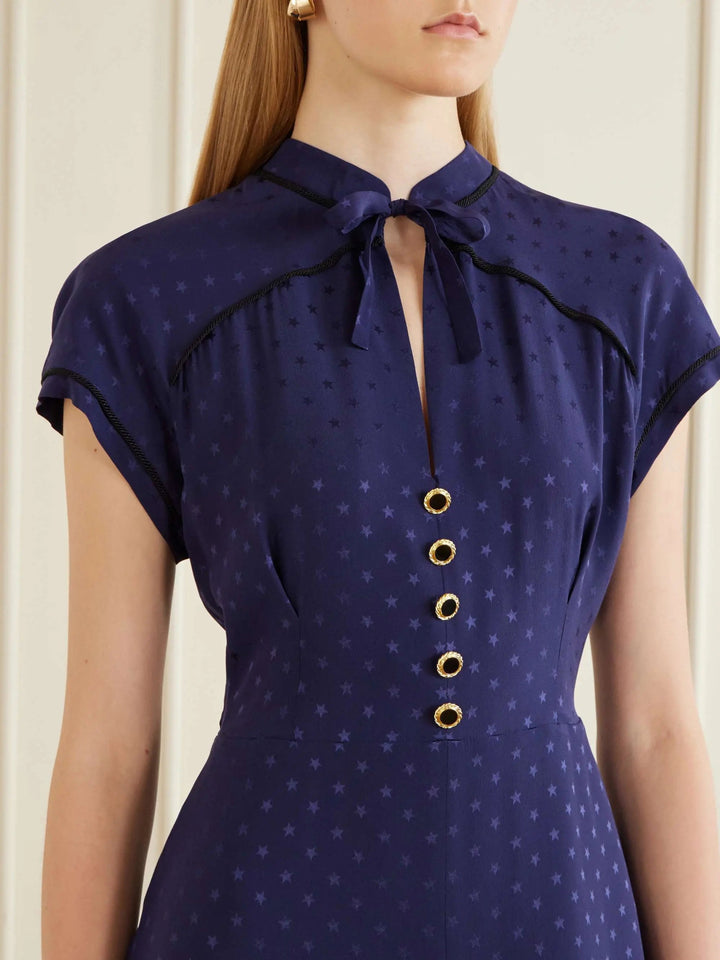 Cotton midi dress