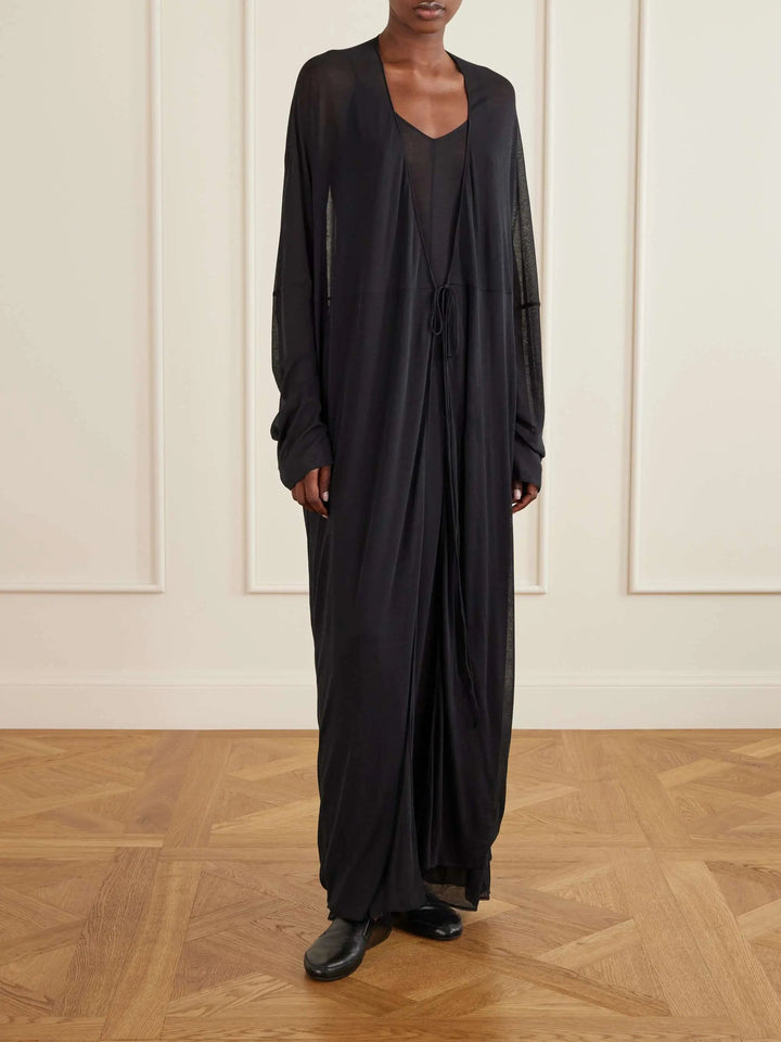Cotton-gauze dress