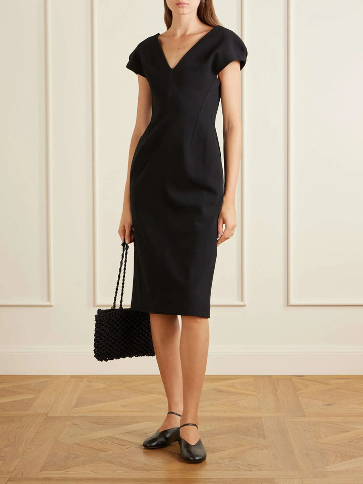 Cotton midi dress