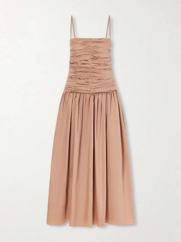 String organic cotton dress