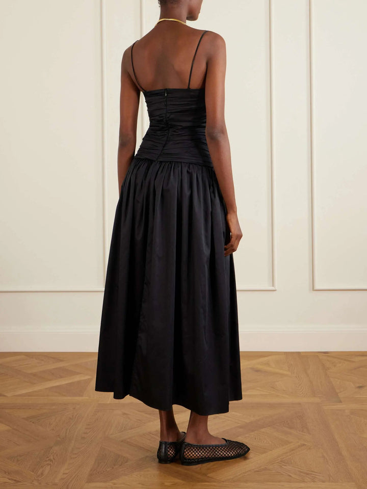 String organic cotton dress