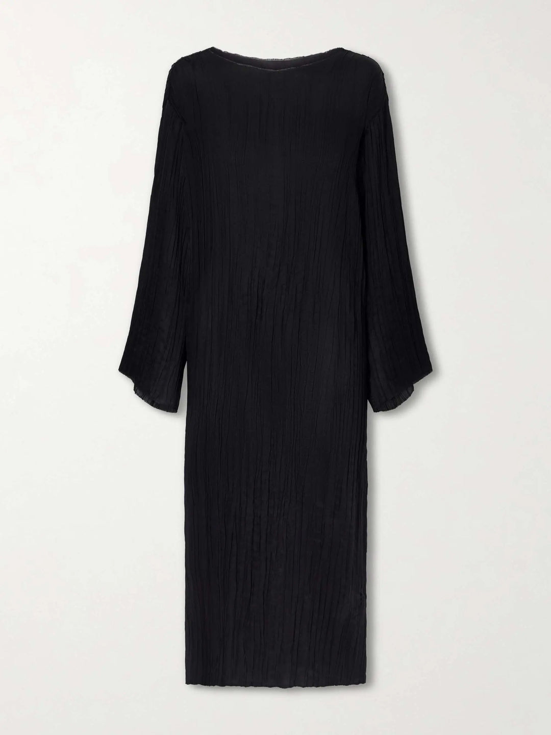 Vertical silk dress
