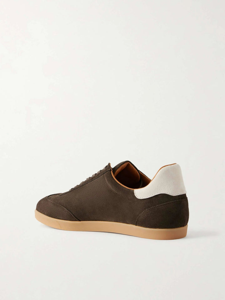 Suede Sneakers Brown