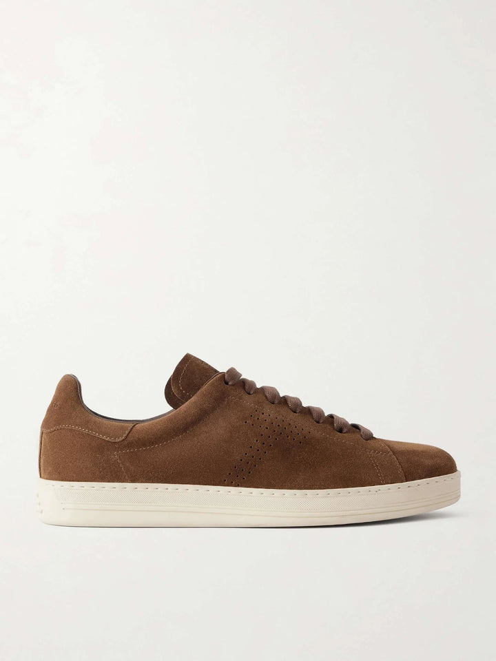 Suede Sneakers Brownish