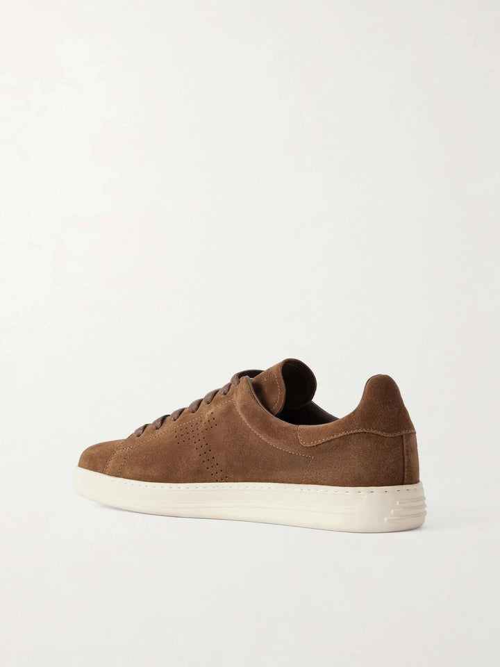 Suede Sneakers Brownish
