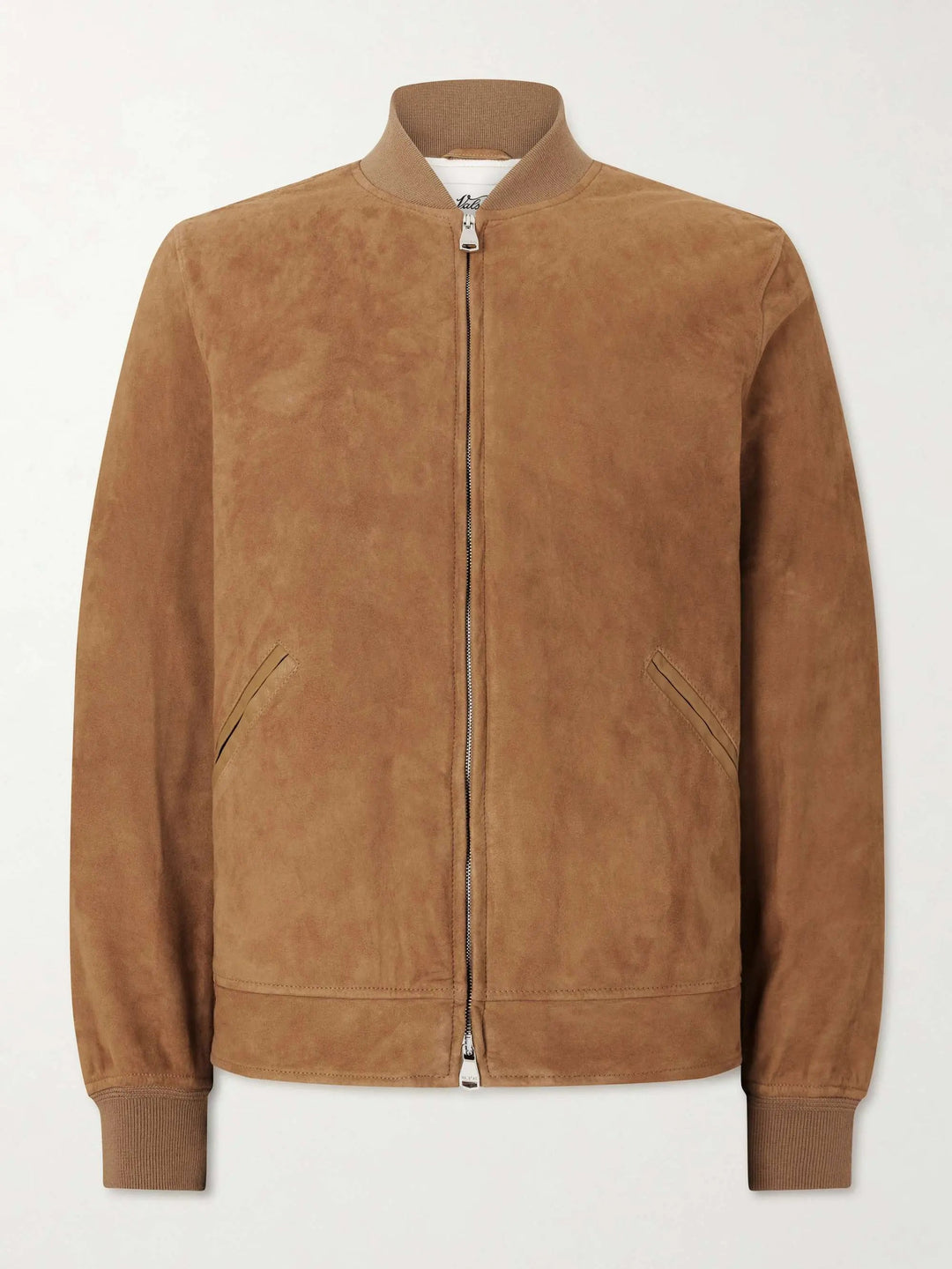 Suede Bomber Jacket