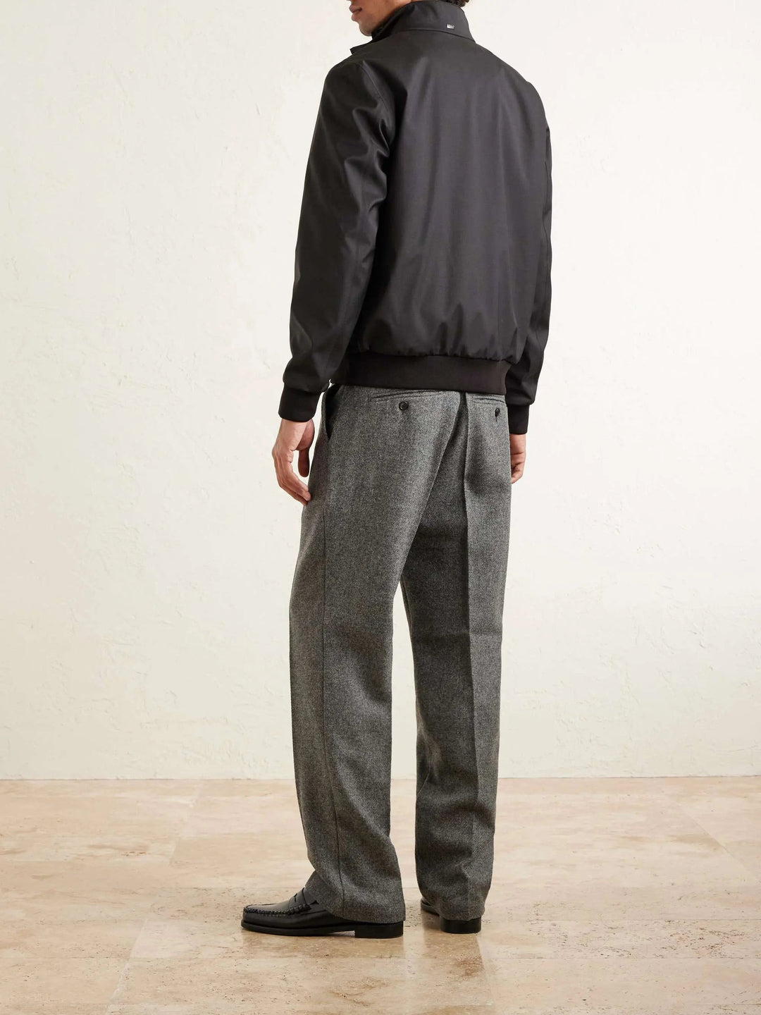 Wool Bomber Jacket