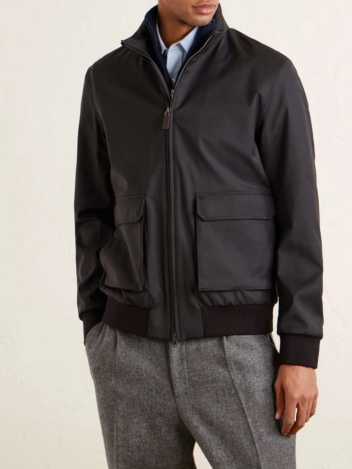 Wool Bomber Jacket
