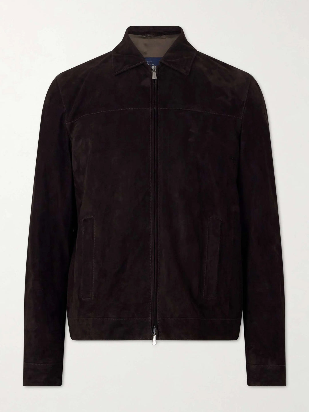 Suede Bomber Jacket